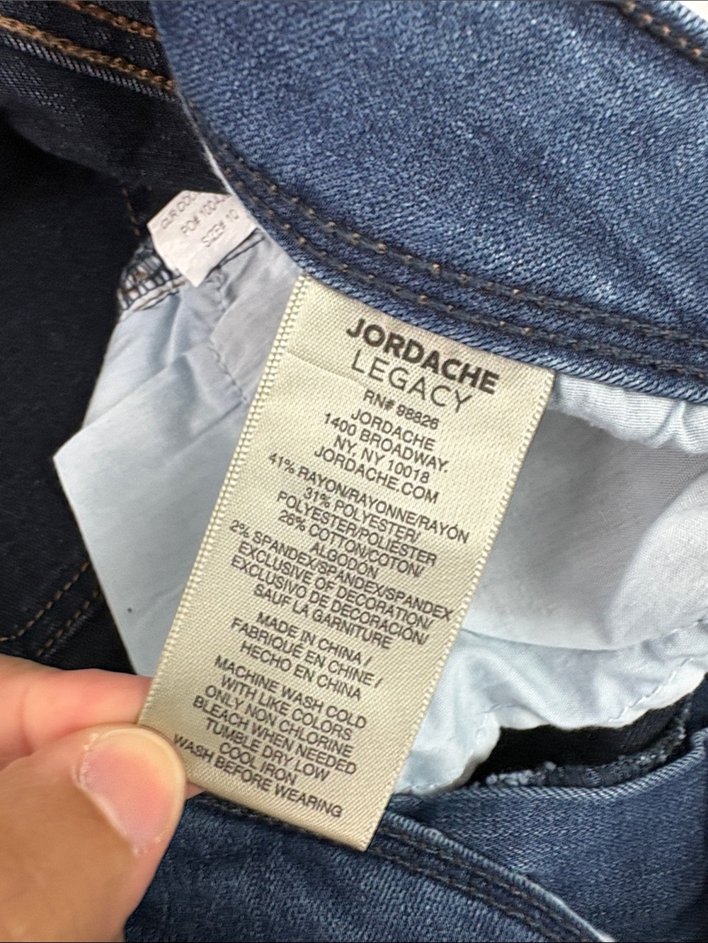 Jordache Legacy Women’s 10 Slightly Stretchy Straight Leg Jean - Picture 5 of 10